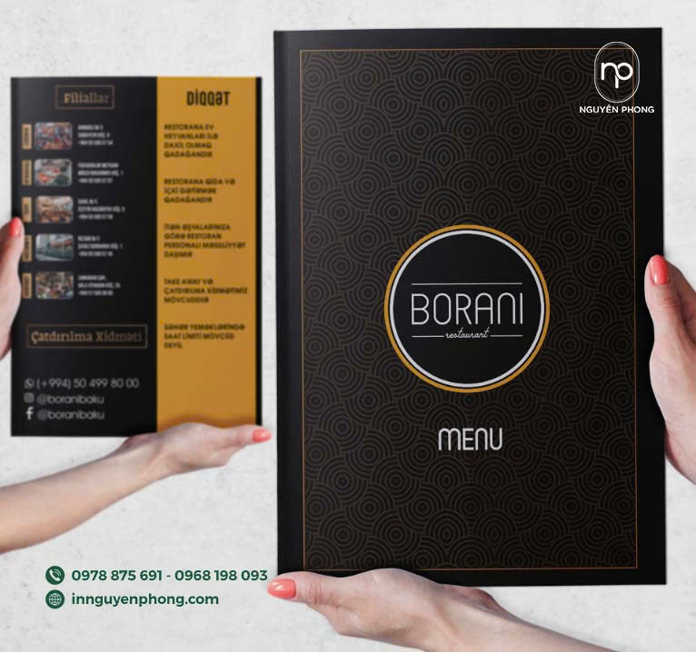 in menu bìa cứng đẹp 